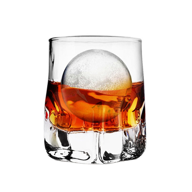 Clear Round Glass Cup For Wine