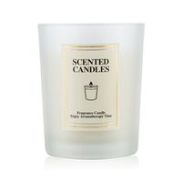 Luxury Heat Resistant Frosted Candle Jar 