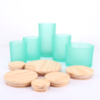 Heat Resistant Scented Frosted Candle Holder