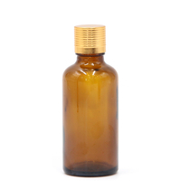 Amber Essential Oil Bottle With Cap