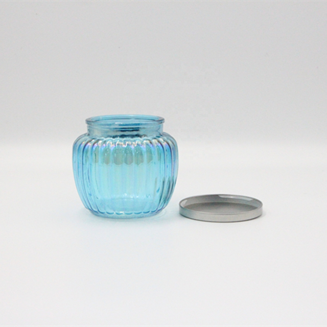 Clear Luxury Glass Candle Jar