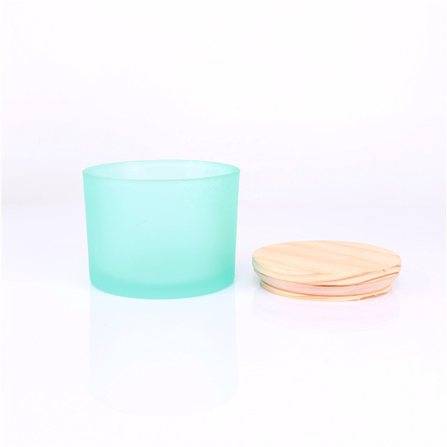 Heat Resistant Scented Frosted Candle Holder