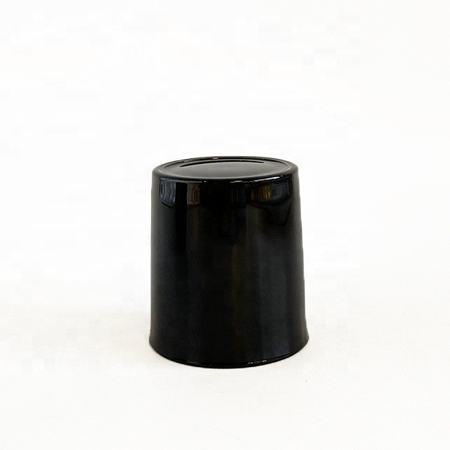 Decorative Small Black Classic Candle Container