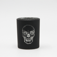 Unique Candle Glass Vessel Terrazzo