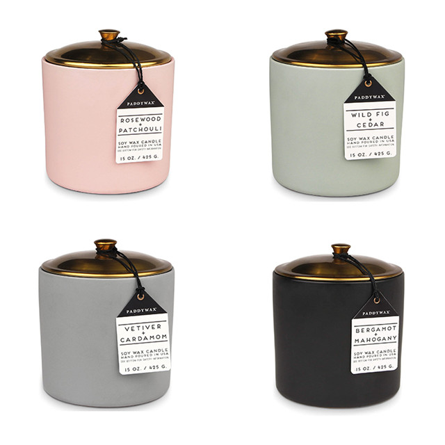Nordic Ceramic Candle Holder With Lid