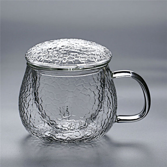 Heat-Resistant Glass Transparent Tea Mug