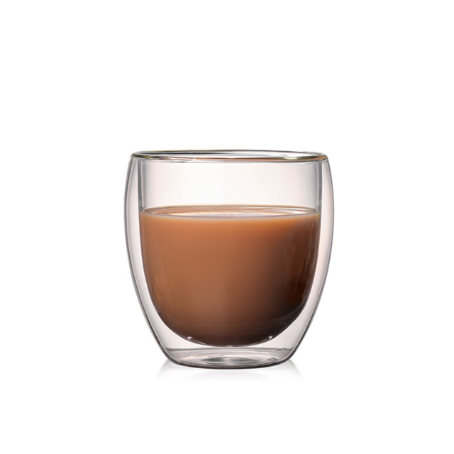 Borosilicate Double Wall Glass Coffee Cup