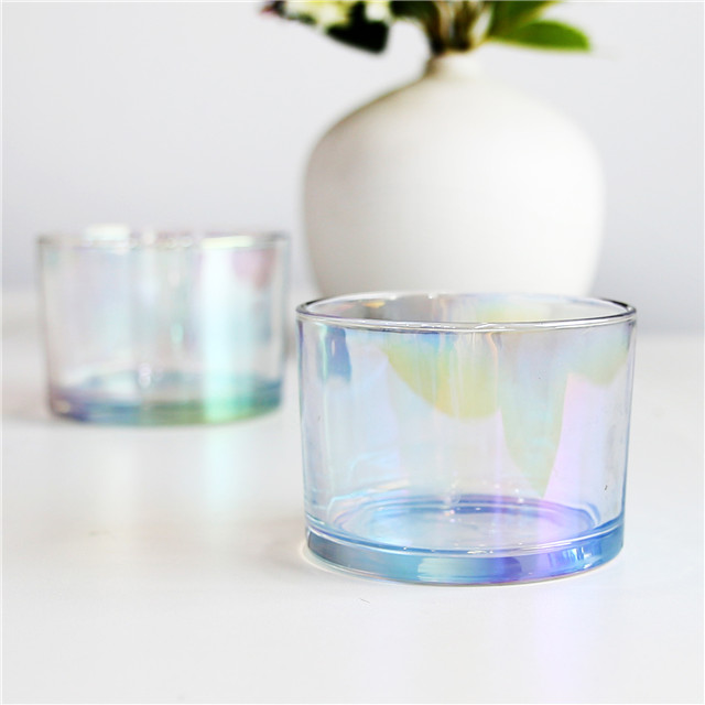 Luxury Crafts Crystal Glass Candle Container